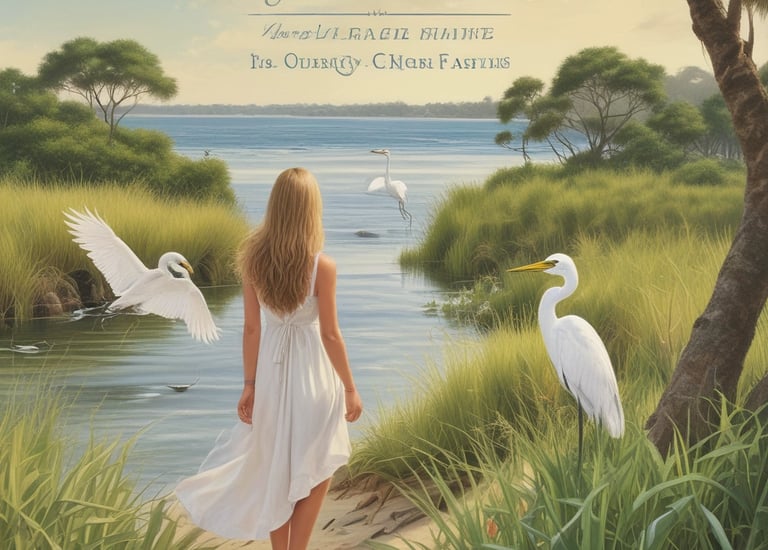 A softly lit beach at dawn with gentle waves curling onto the sand.