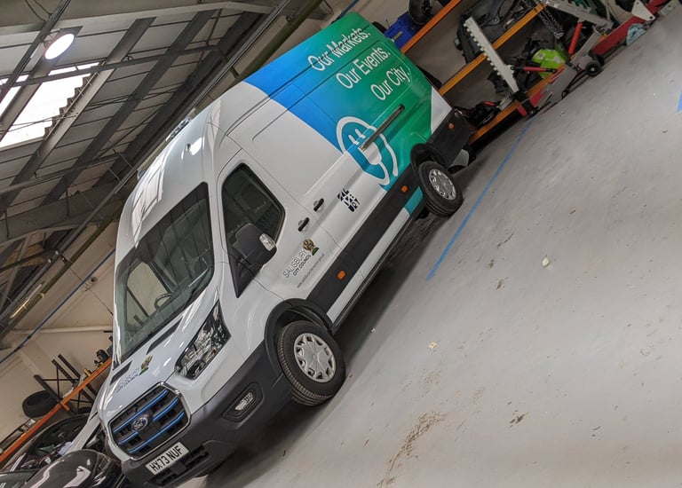 quarter wrap and sign writing