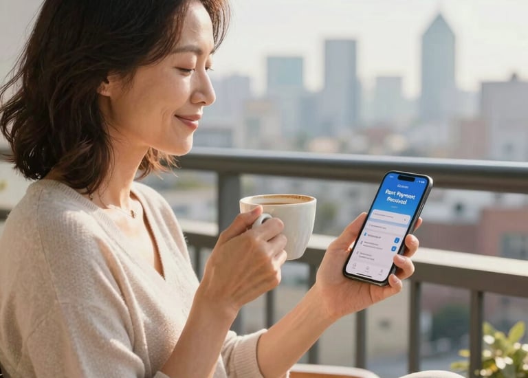 A close-up of a secure Euronet payment terminal in use.