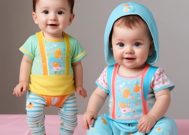 Workers inspecting finished textile products in a Tiruppur manufacturing unit.