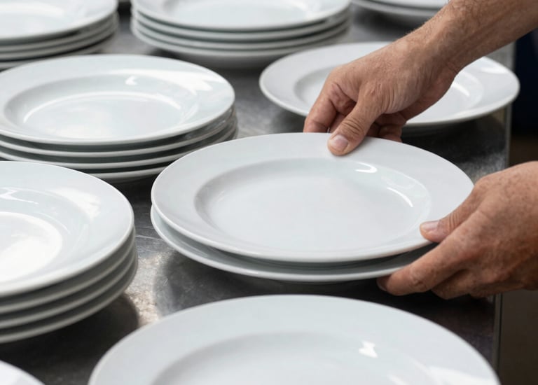Happy fitness instructor engaging with clients during a class.