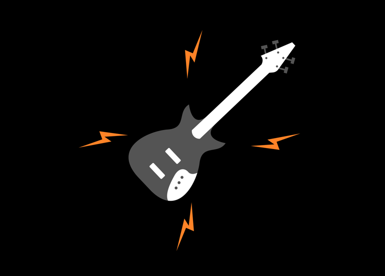 a guitar player's guitar playing a guitar