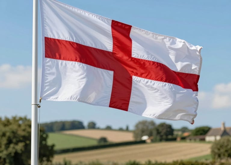 A vibrant community gathering at a church event with smiling faces.