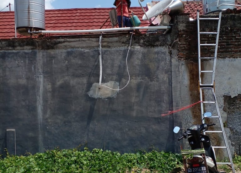 Perbaikan service AC split cepat dan rapi di jalan kaliurang - palagan sleman