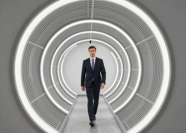 High-contrast screenshot of client conversation funnel.