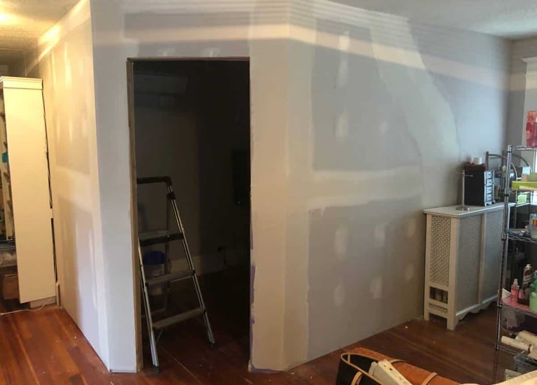 attic closet drywall taping longmeadow ma