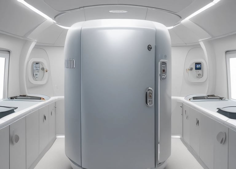 A modern healthcare facility showcasing innovative technology.