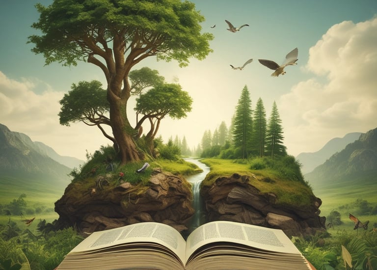 Close-up of a vintage typewriter with a manuscript page.