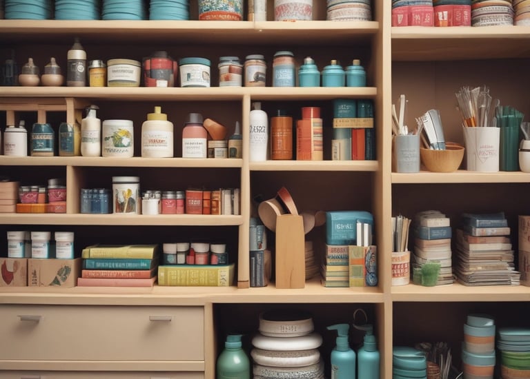 A cozy reading nook with soft lighting and a stack of e-books.