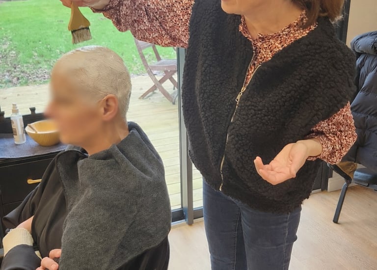 Accompagnement oncocoiffure bienveillant à Drucat près d'Abbeville