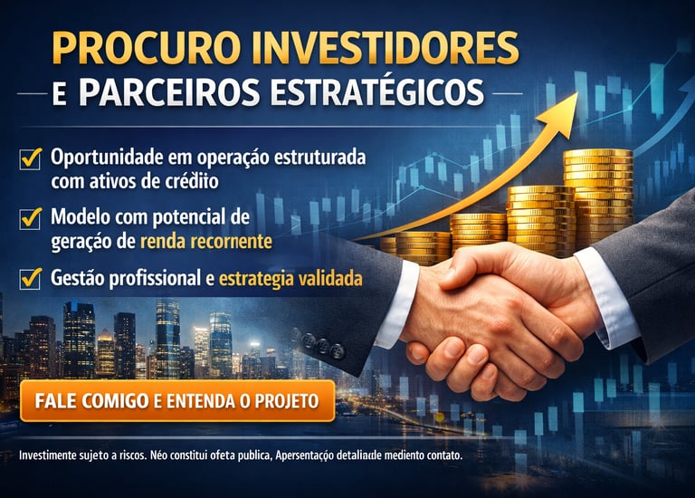 Procuamos investidores