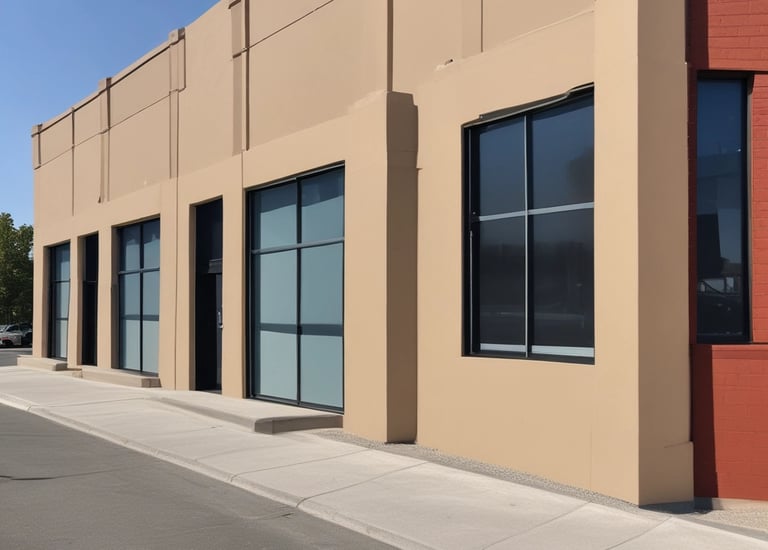 Close-up of painter carefully priming a wall corner with smooth, even strokes.