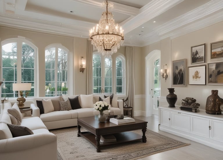 Close-up of natural wood and stone materials used in renovation.