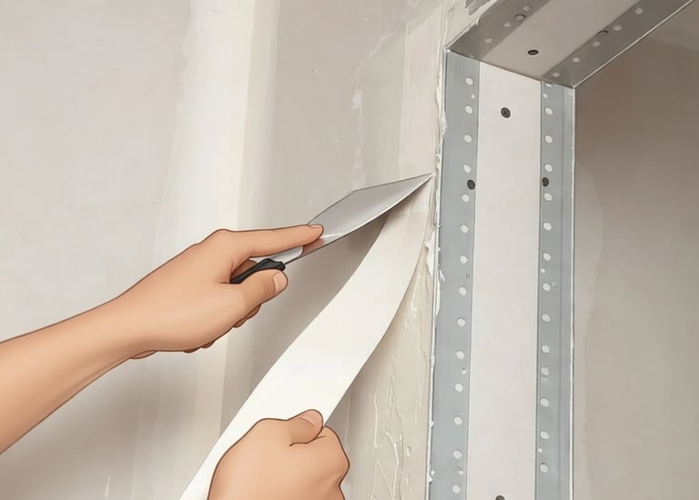 tape the corner bead