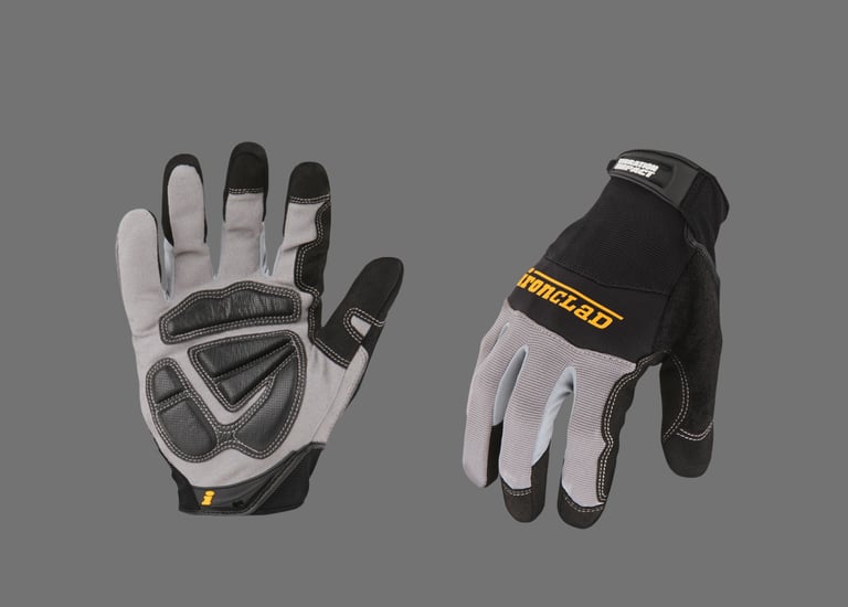 High performance industrial safety gloves for hand protection in hazardous environments