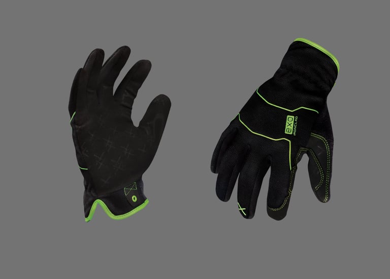 High performance industrial safety gloves for hand protection in hazardous environments