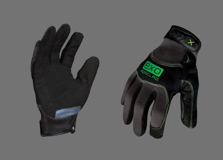 High performance industrial safety gloves for hand protection in hazardous environments