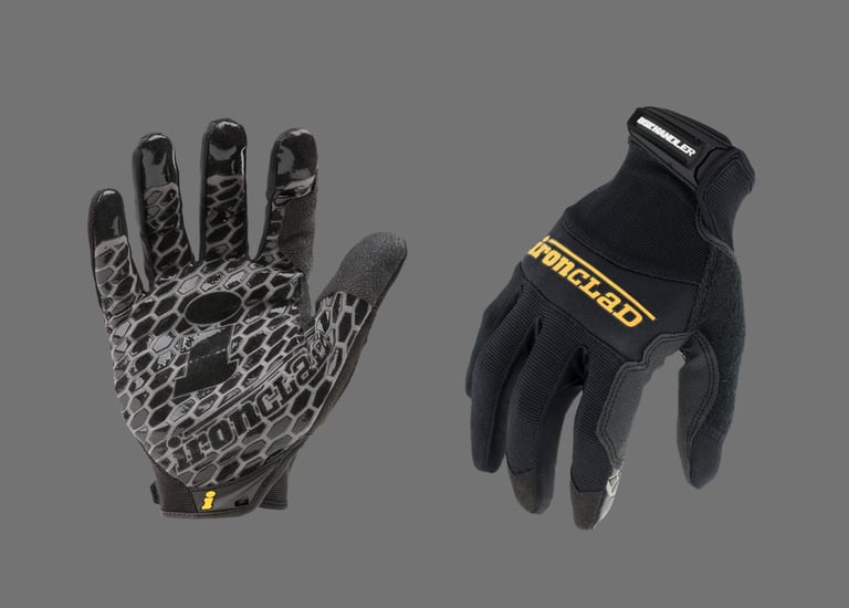 High performance industrial safety gloves for hand protection in hazardous environments