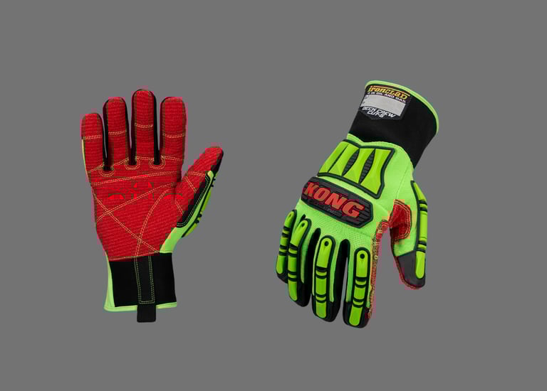 PSC KONG Deck Crew Cut5 industrial gloves with Cut Level 5 protection for heavy industrial work