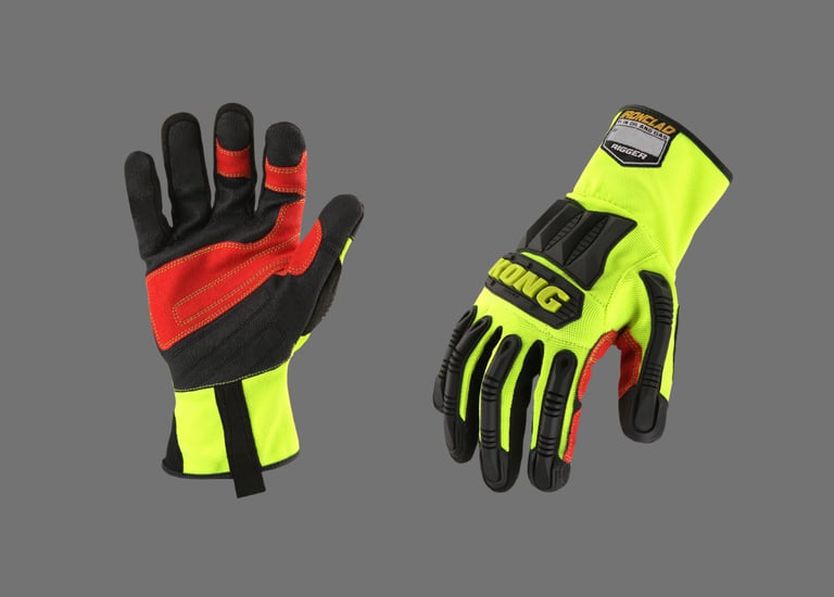 High performance industrial safety gloves for hand protection in hazardous environments