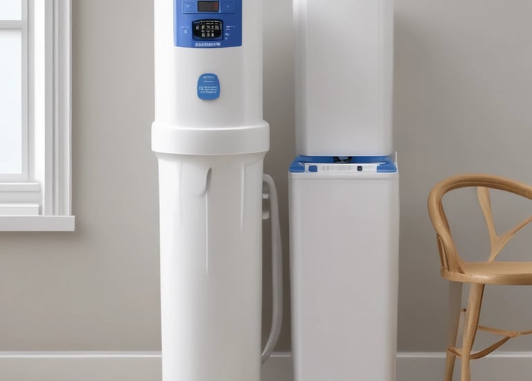 Clean and organized plumbing pipes inside a residential building