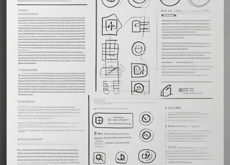 Visualization of AI decision pathways highlighting safety checkpoints.