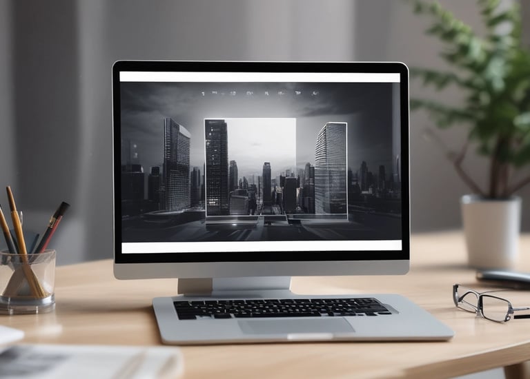 A professional assisting a client remotely via video call.