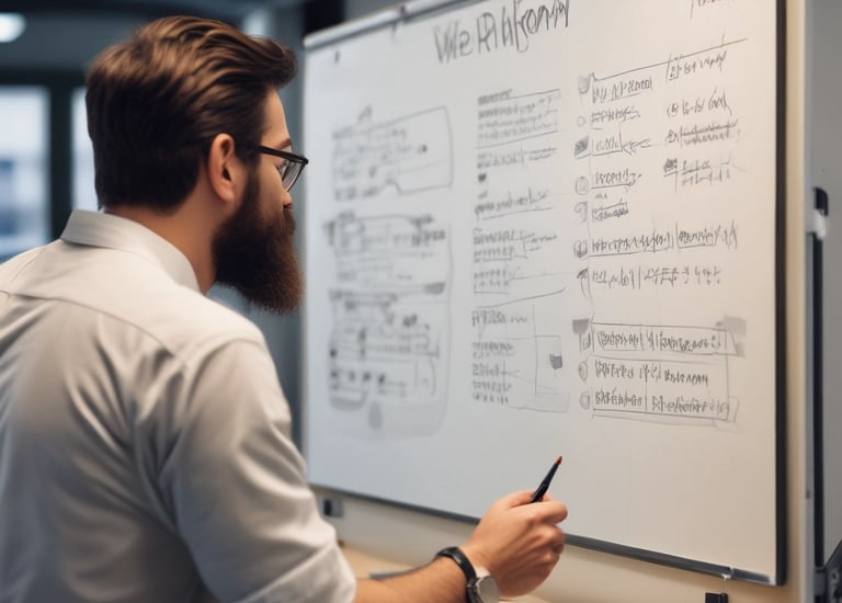 Dashboard showing paid traffic analytics with rising metrics.