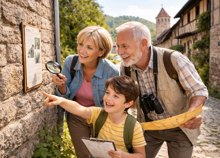 Chasse au trésor intergénérationnelle