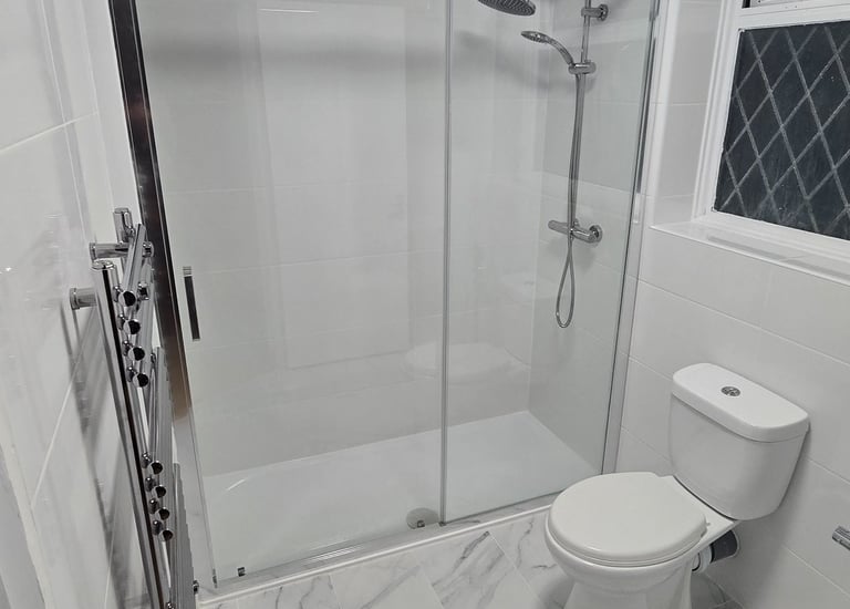 Bathroom renovation and construction work by Eagle Nottingham Construction Ltd
