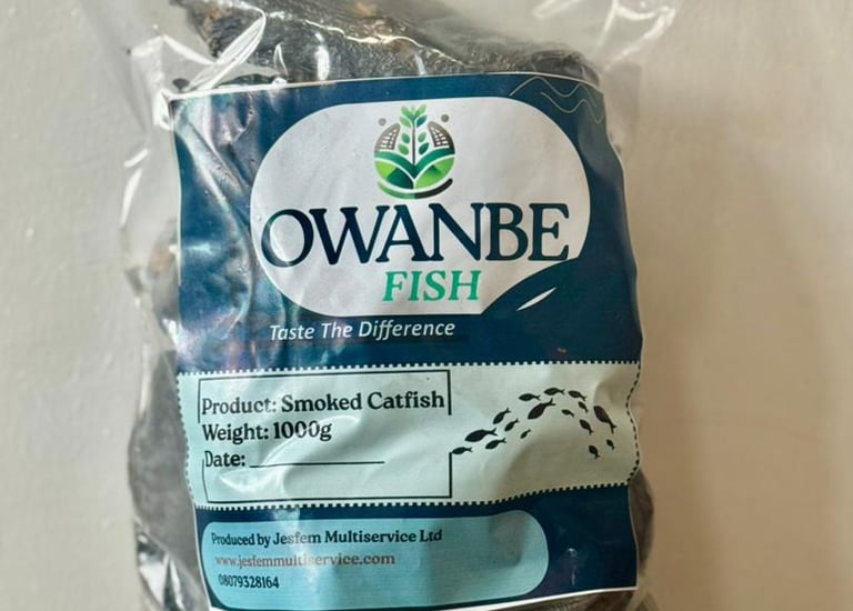 a pack of Owanbe fish 