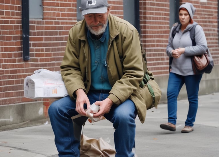 person holding brown wooden box