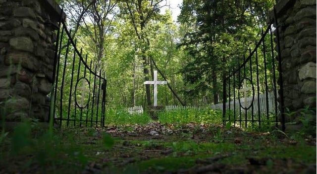Forest with a Cross 