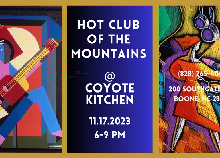 performance poster a coyote kitchen in boone nc