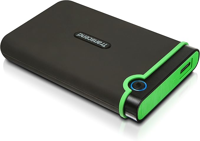 Transcend portable hard drive for digital nomad video backup