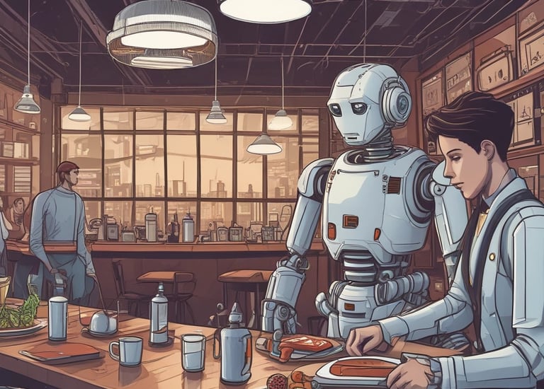 A vibrant marketing campaign in action with diverse media.