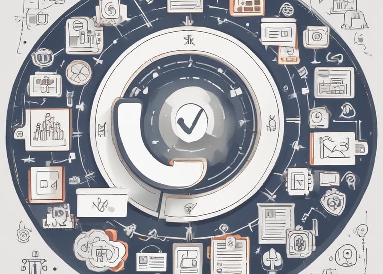 A digital interface showcasing seamless communication tools.