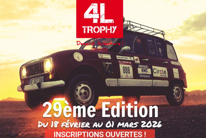 image de la cover de la 29 eme edition du 4L trophy