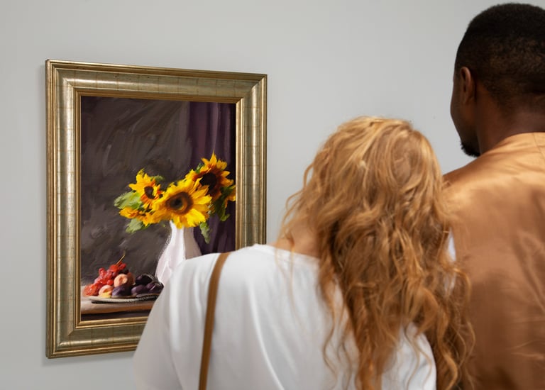 art exhibition venue Johns Creek | creative gallery space Atlanta | local artist showcase Georgia