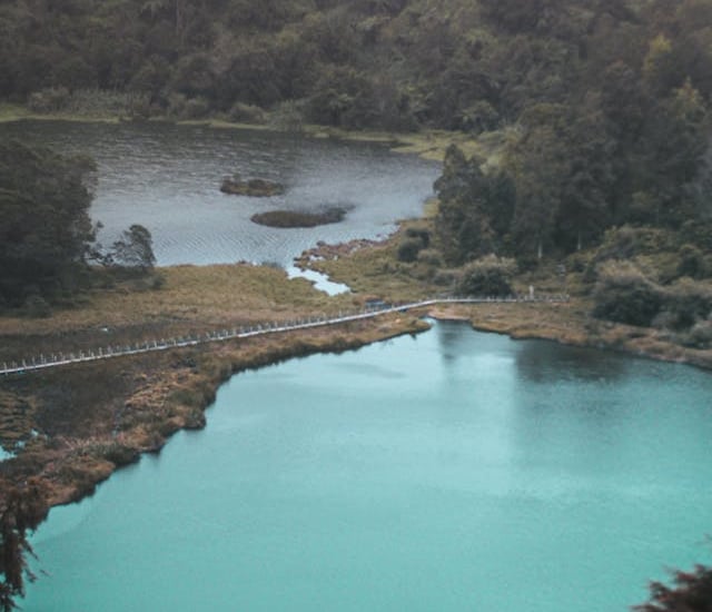 Color Lake Dieng Plateau