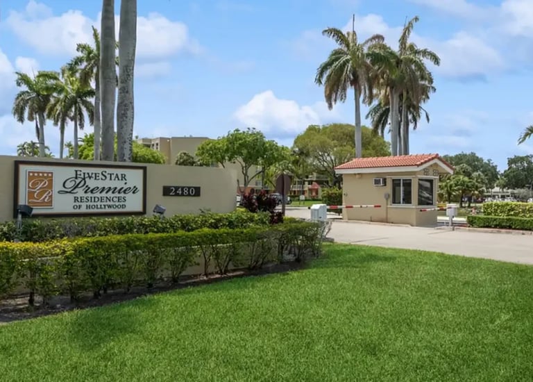 Five-Star Premier Residences of Hollywood- independence and assisted living