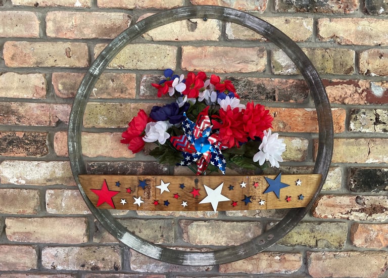 patriotic wreath