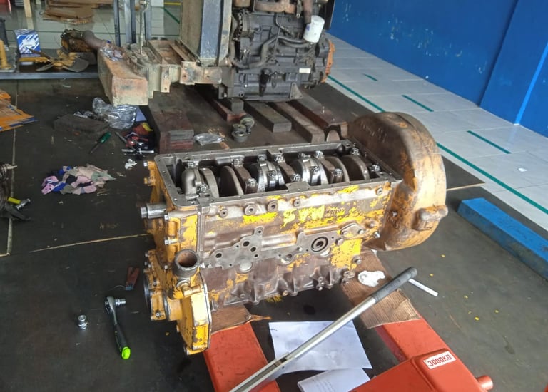 service alat berat dan genset
