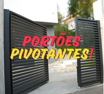 Portao Pivotante Itapevi São Paulo-