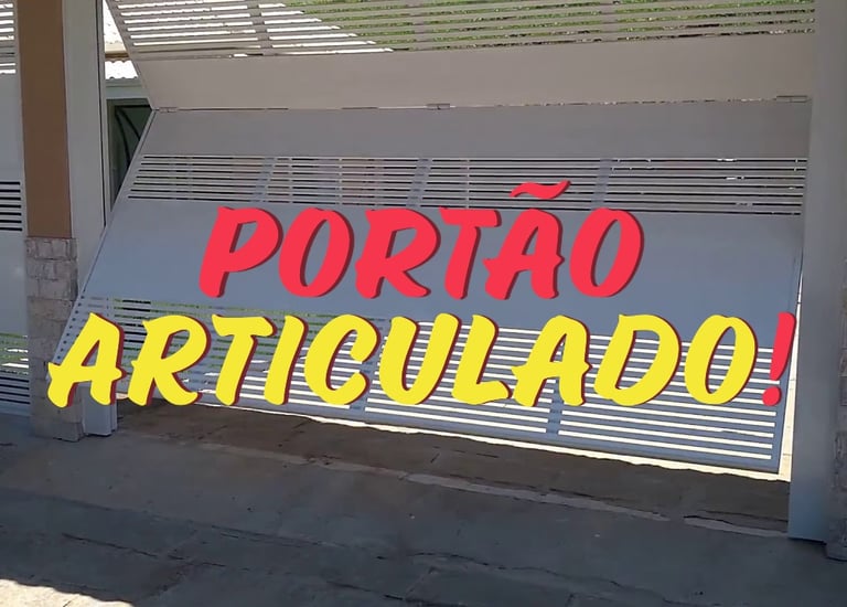Portao Articulado Itapevi São Paulo-