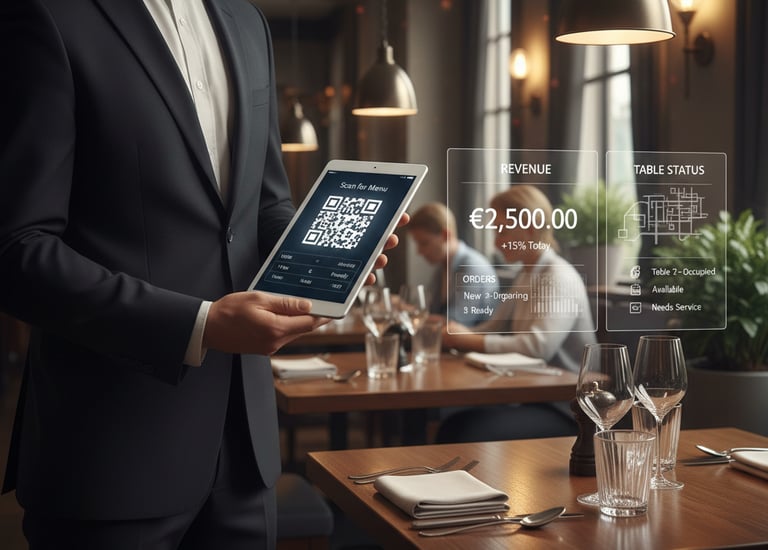 Restaurant Management, Street food management, QR Ordering, PDA, Beeper , Hospitality apps