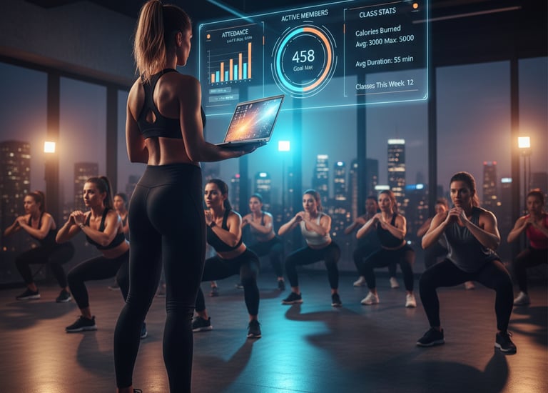 Gym management software, Fitness studio management software. Gym studio digital solutions