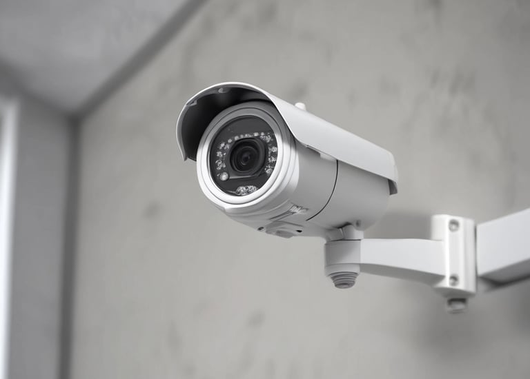 A close-up view of an electrical panel with a digital screen displaying a spreadsheet. The panel is secured with masking tape, and various colored wires are visible. The wooden wall in the background provides a rustic contrast to the modern equipment.