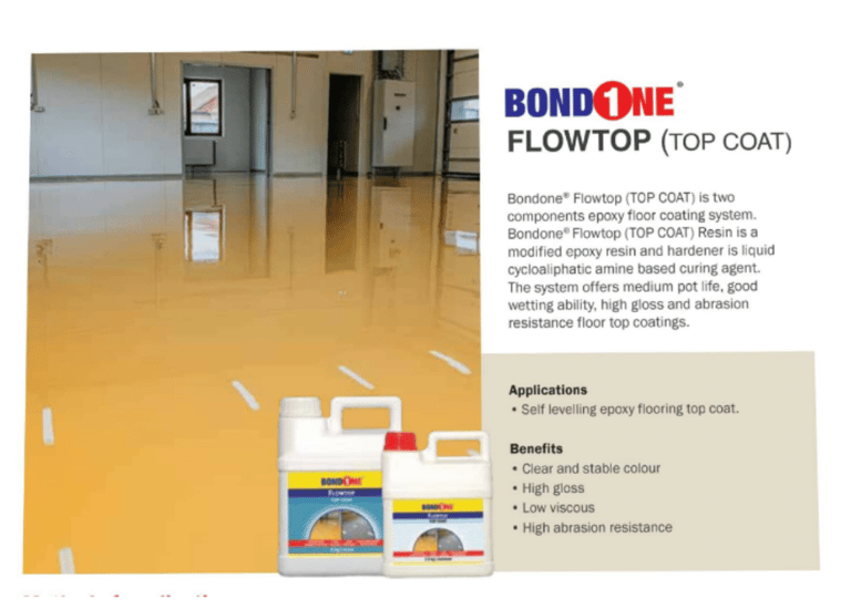 Bondone Flowtop Topcoat