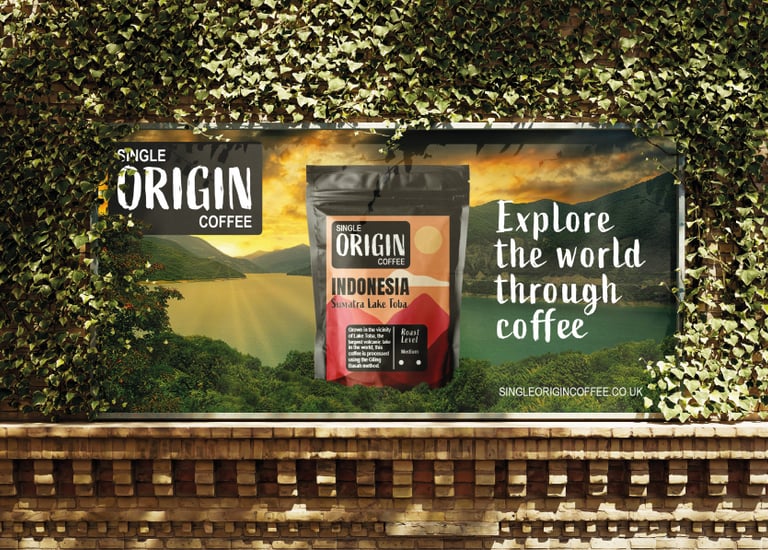 a billboard designed by City Walls Design